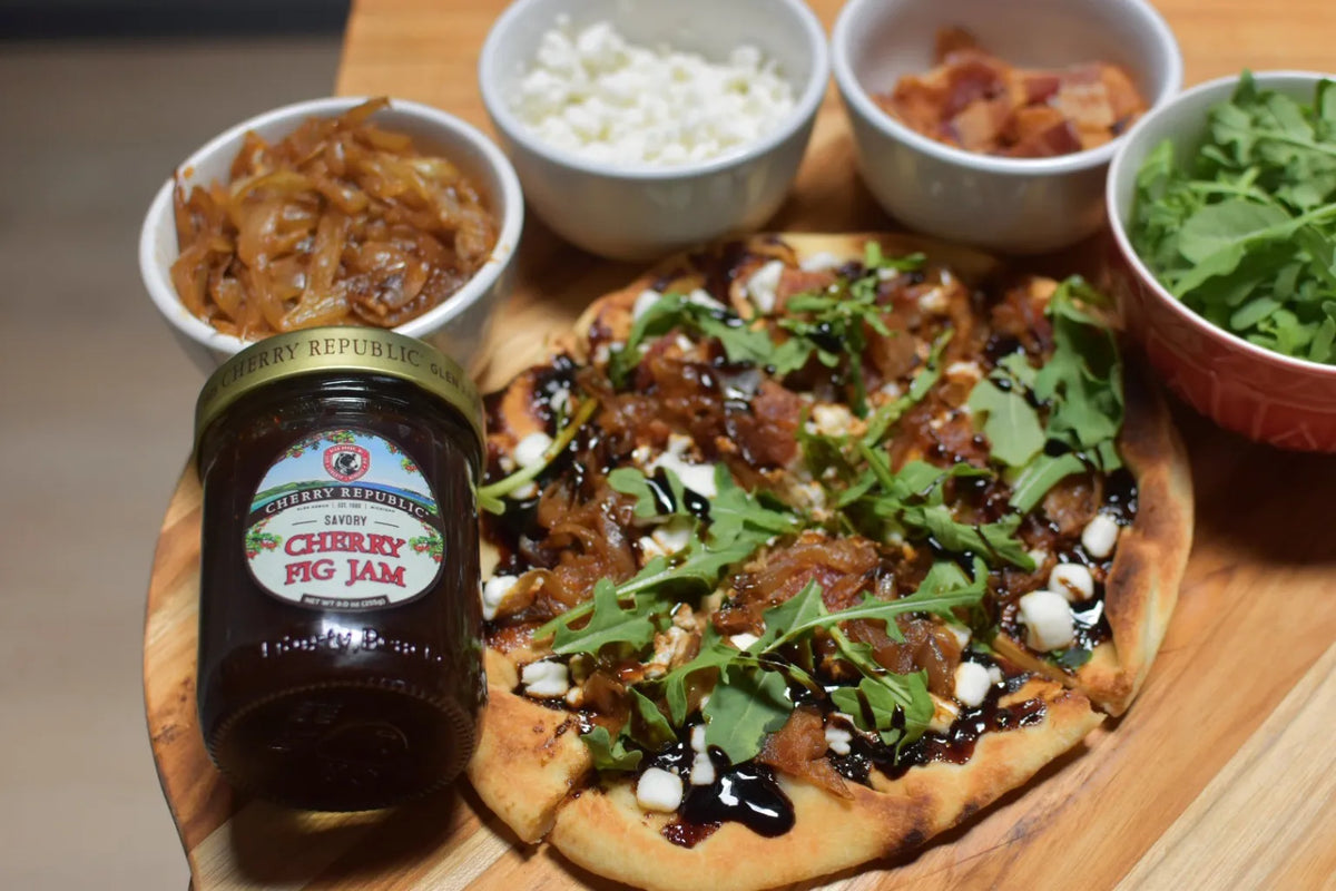 Bacon & Cherry Fig Jam Flatbread – Cherry Republic