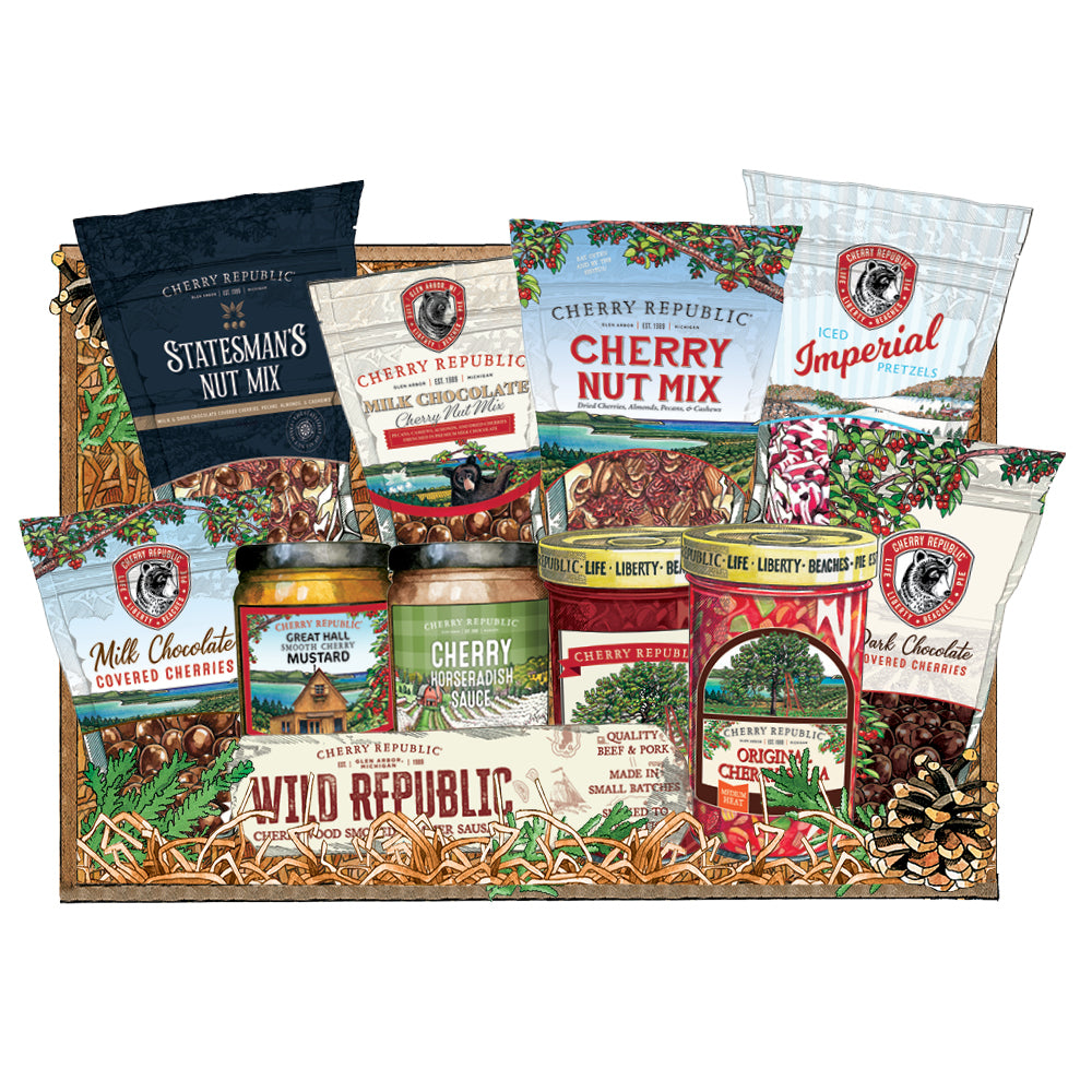 Crowd Pleaser Gift Box of Party Snacks | Cherry Republic