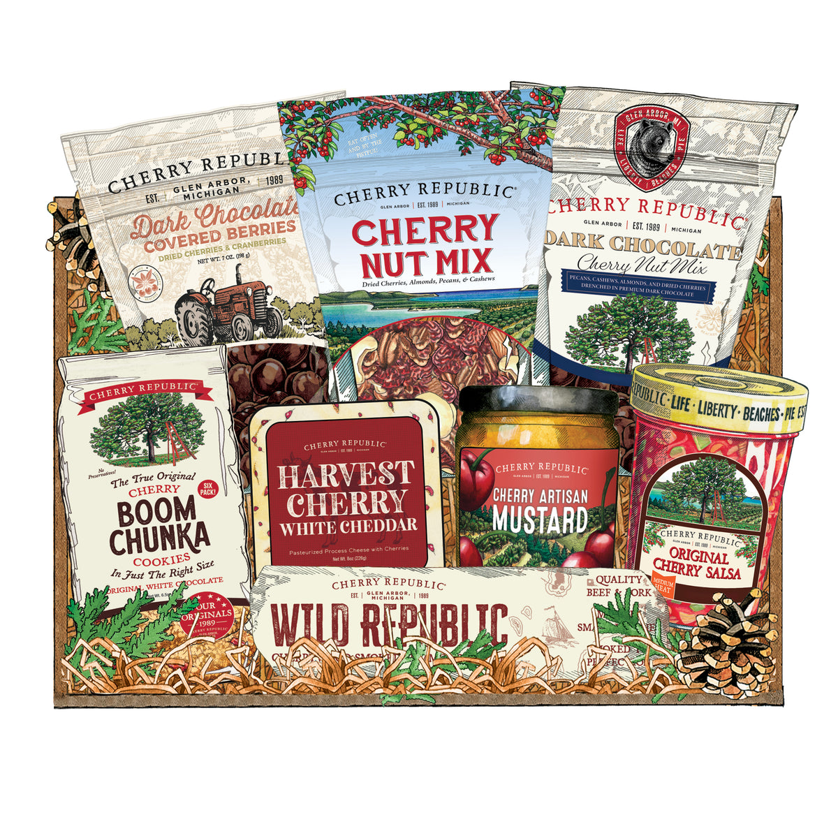 The Gang's All Here - Gourmet Gift Box | Cherry Republic