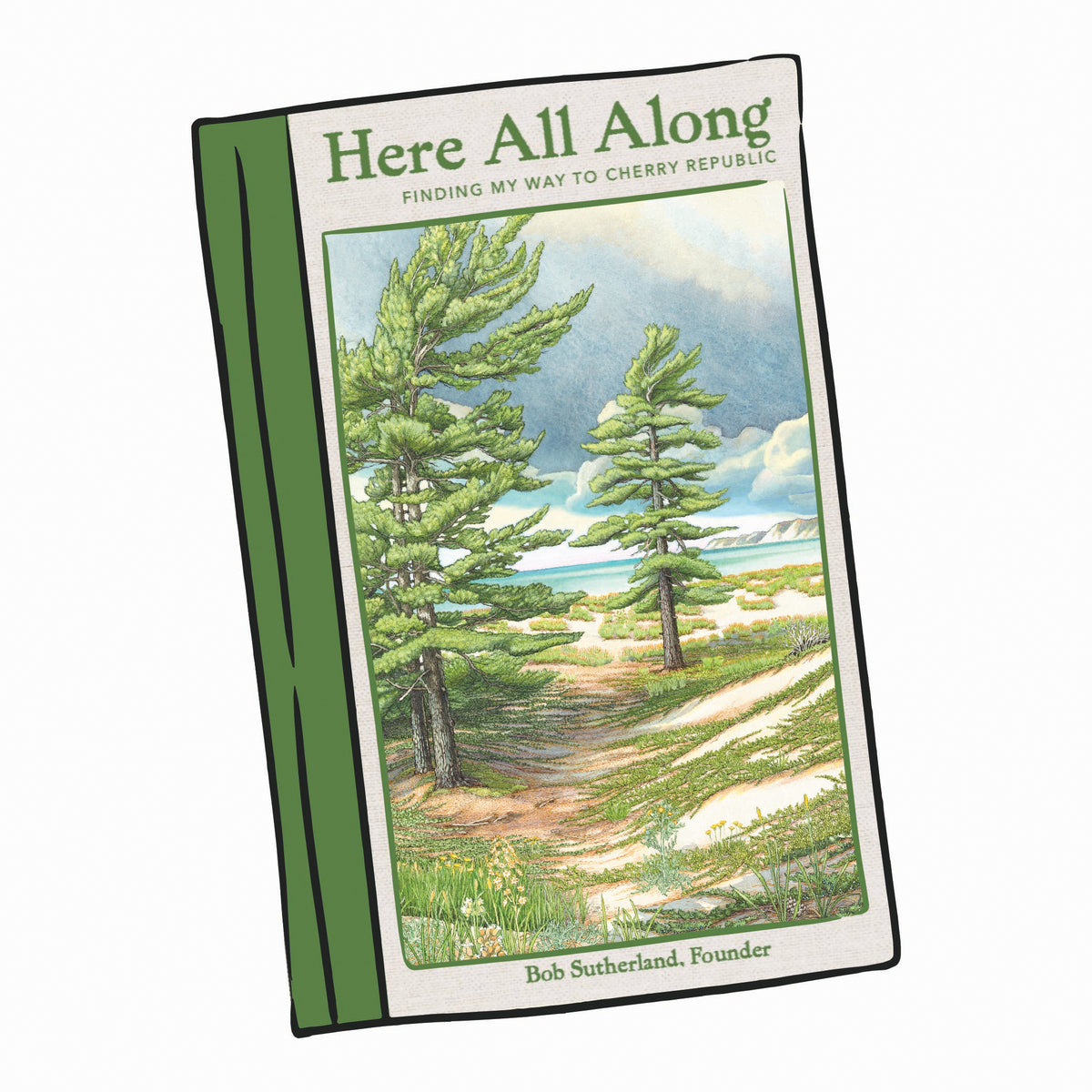 coco_cherryページ Here All Along- Book and Bookmark – Cherry Republic