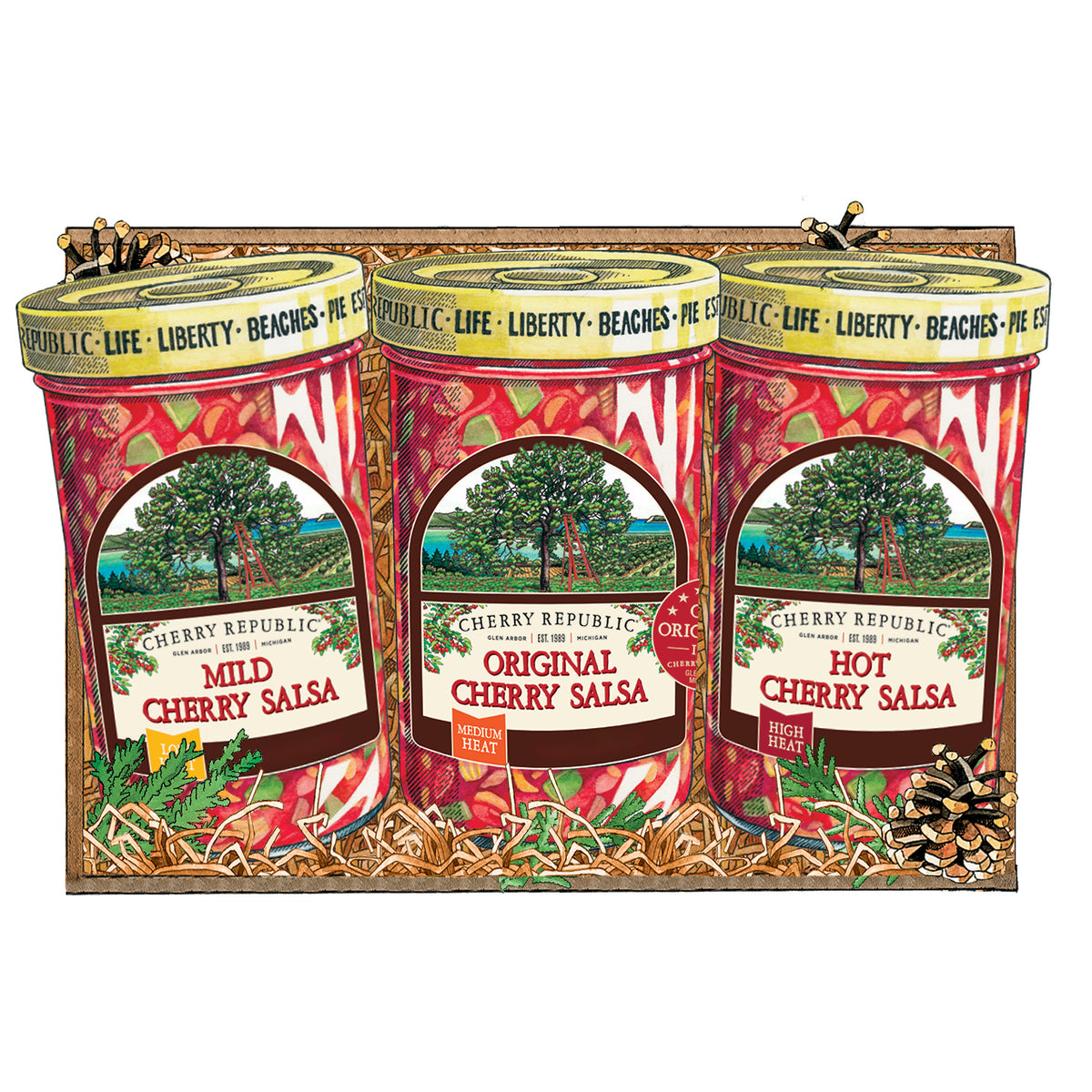 Cherry Salsa Trio | Cherry Republic
