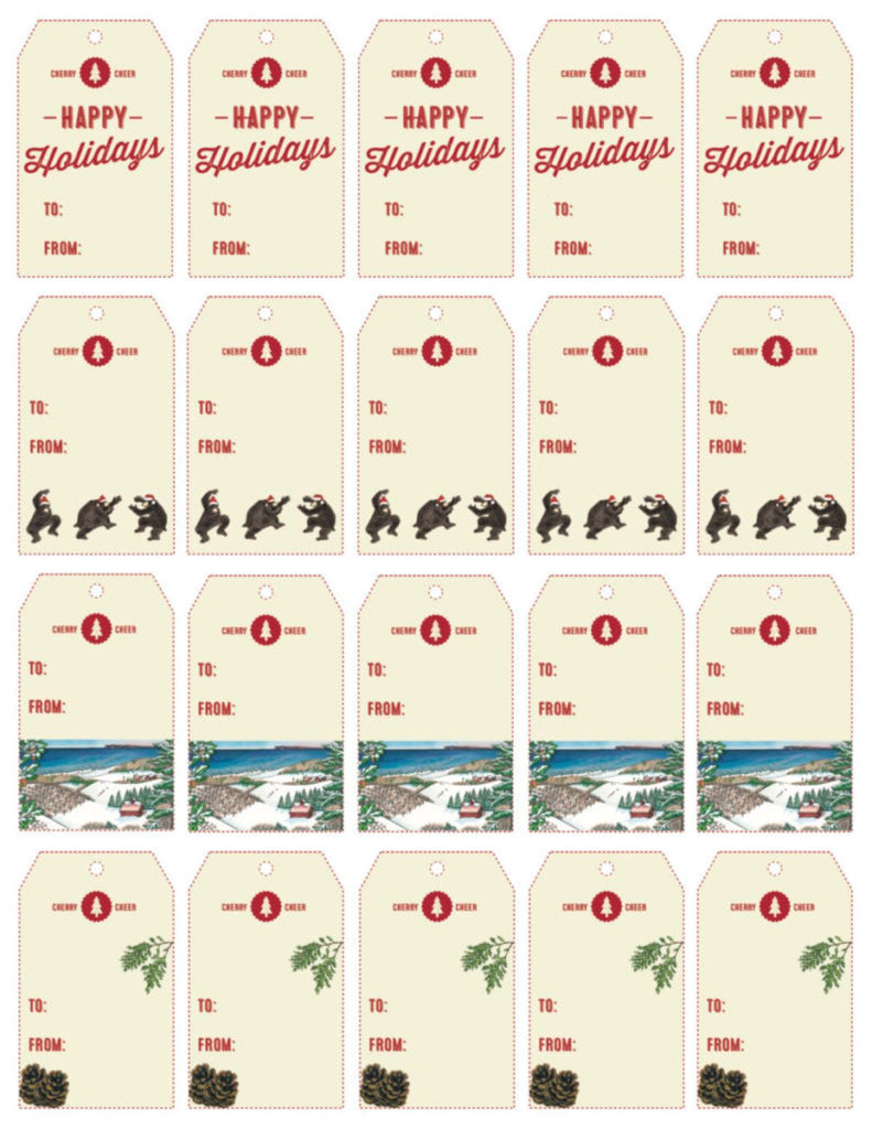 Last Minute Gift Tags