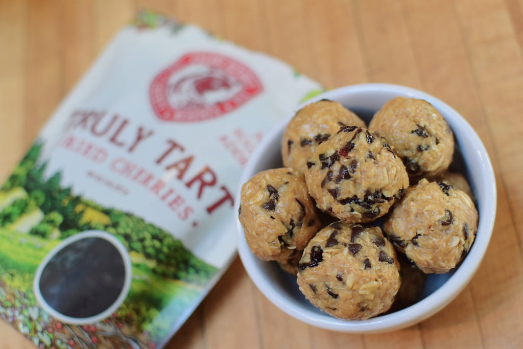 A Super Easy No Bake Snack- Truly Tart Energy Bites