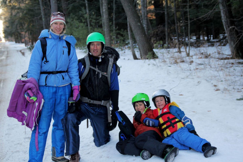 A Skate to School Across Glen Lake