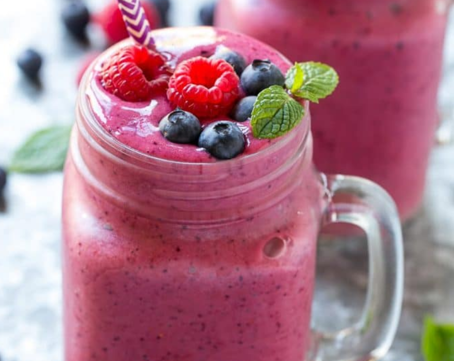 Frozen Cherry Berry Smoothie