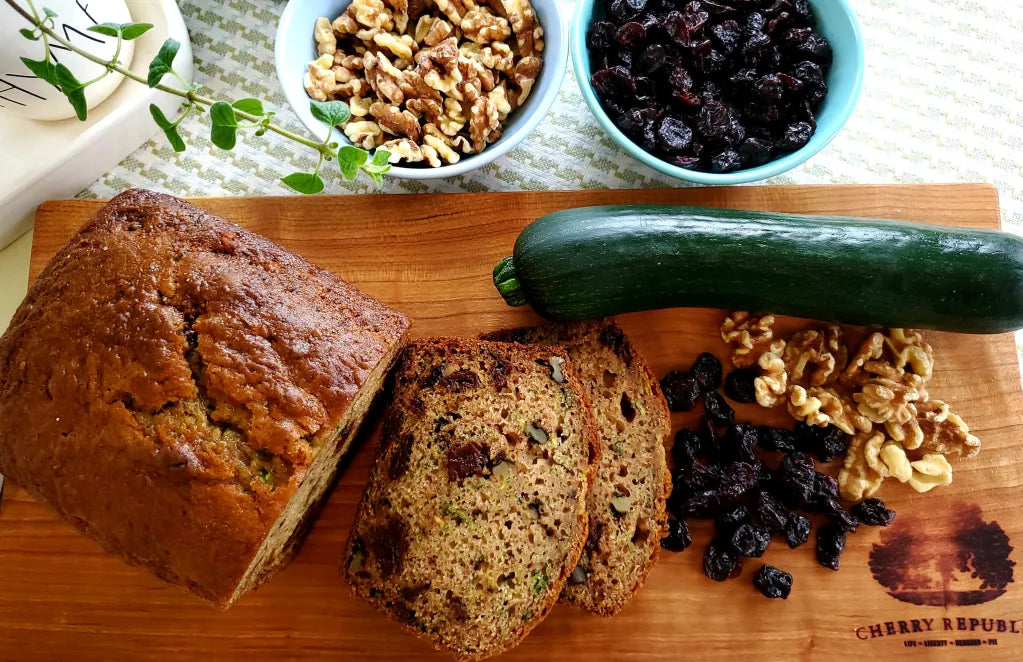 The Best Cherry & Walnut Zucchini Bread | Cherry Republic