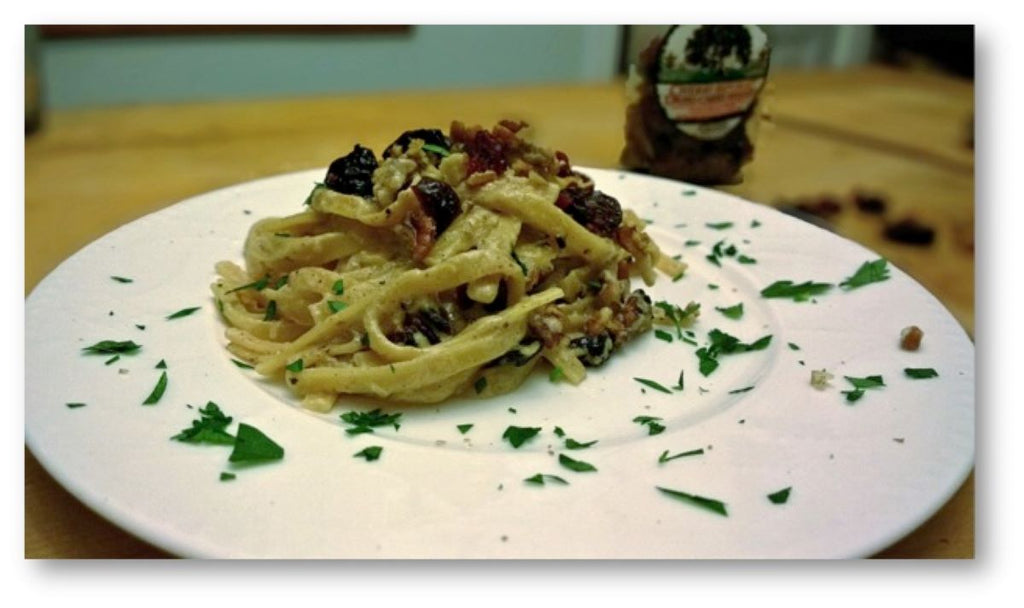Chicken Alfredo w/ Cherries &#038; Toasted Pecans Recipe