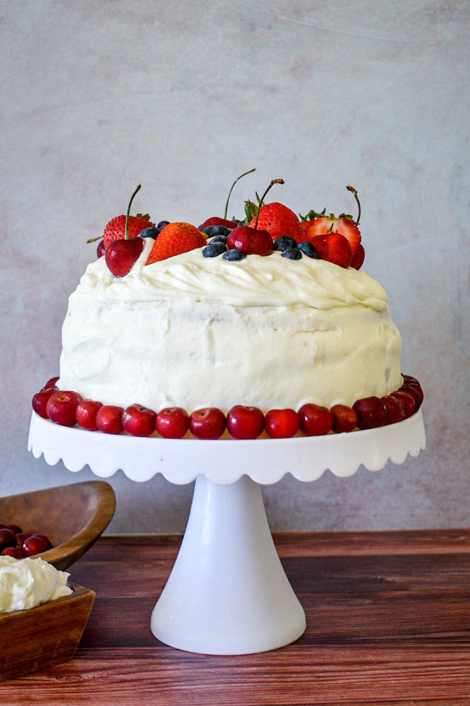 Make A Northern Michigan-Inspired Cherry Chantilly Cake