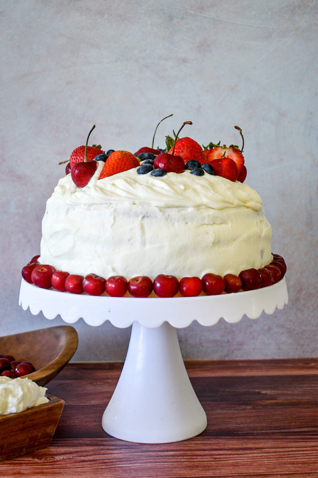 Make A Northern Michigan-Inspired Cherry Chantilly Cake