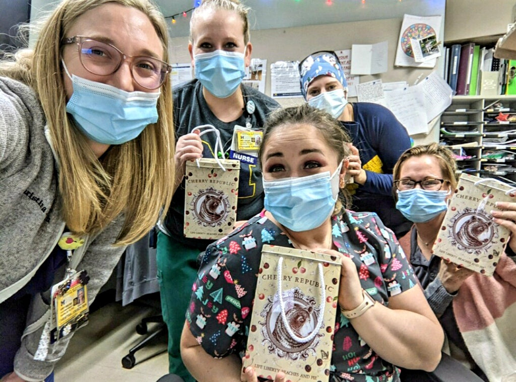 A Christmas Eve Delivery to U-M Nurses