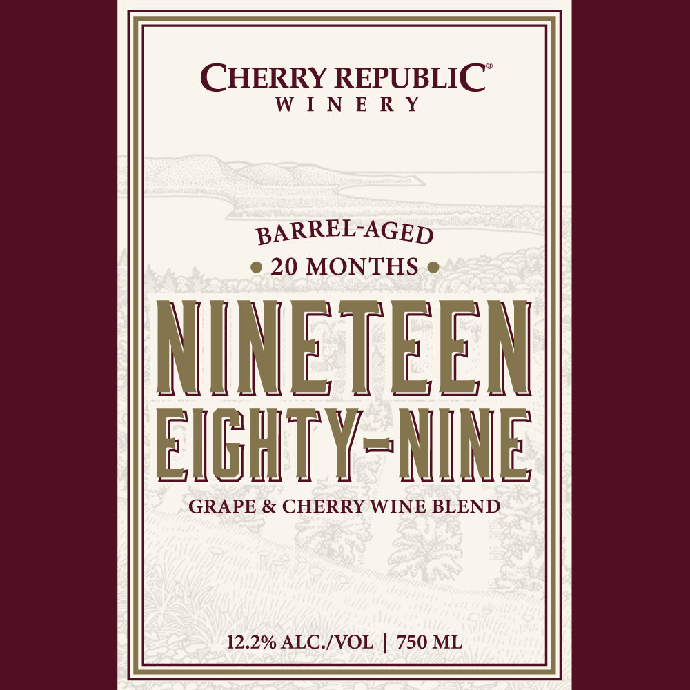 Cherry Republic wine label