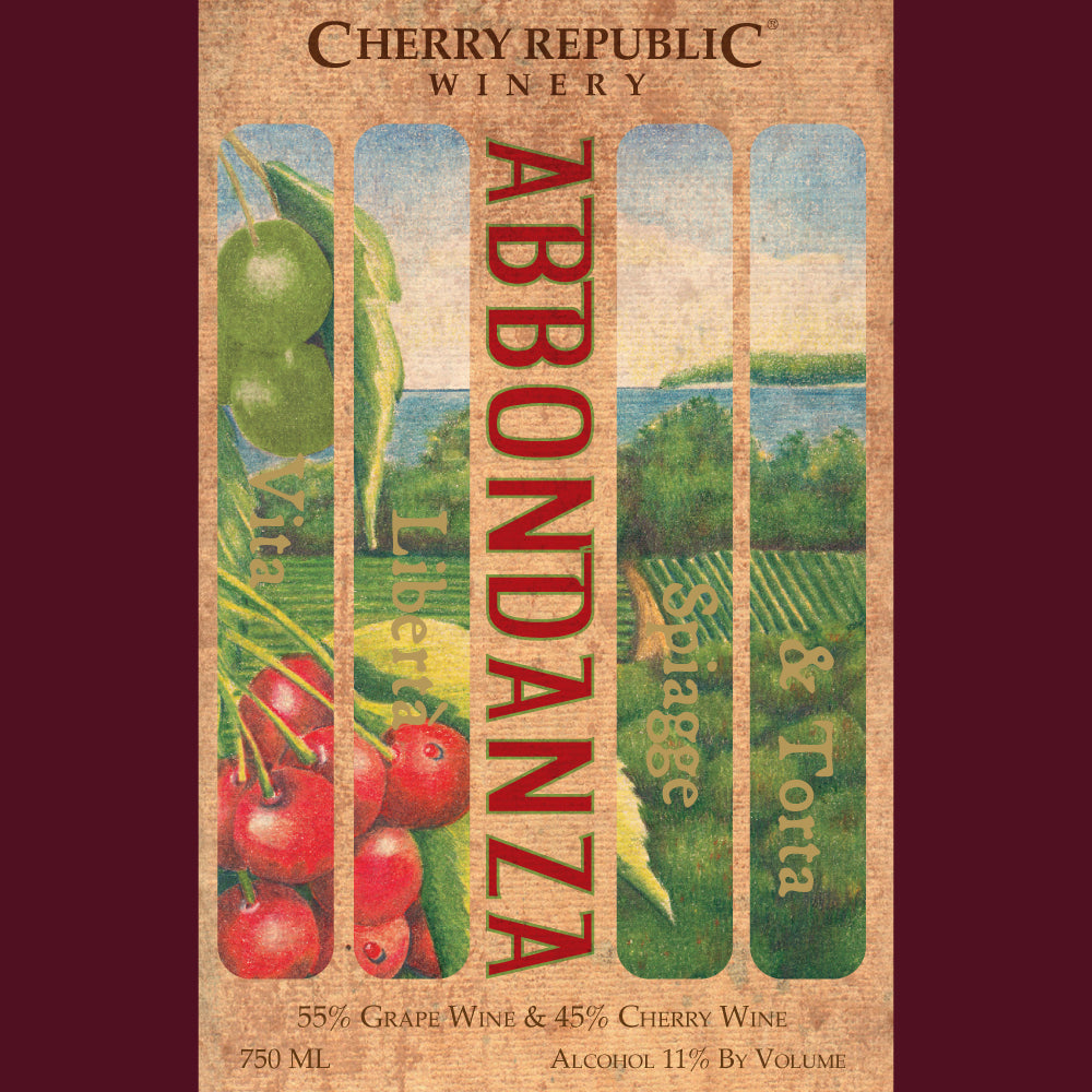 Cherry Republic wine label