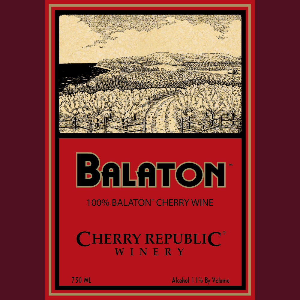 Cherry Republic wine label