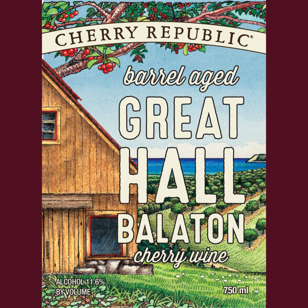 Cherry Republic wine label