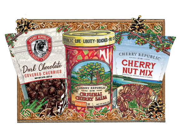 CR Favorites Gift Box - Snack Trio | Cherry Republic
