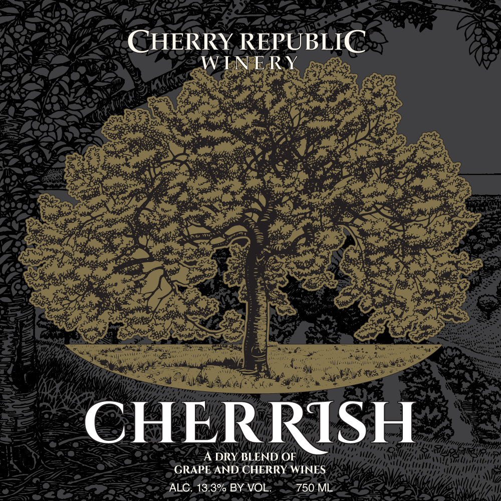 Cherry Republic wine label