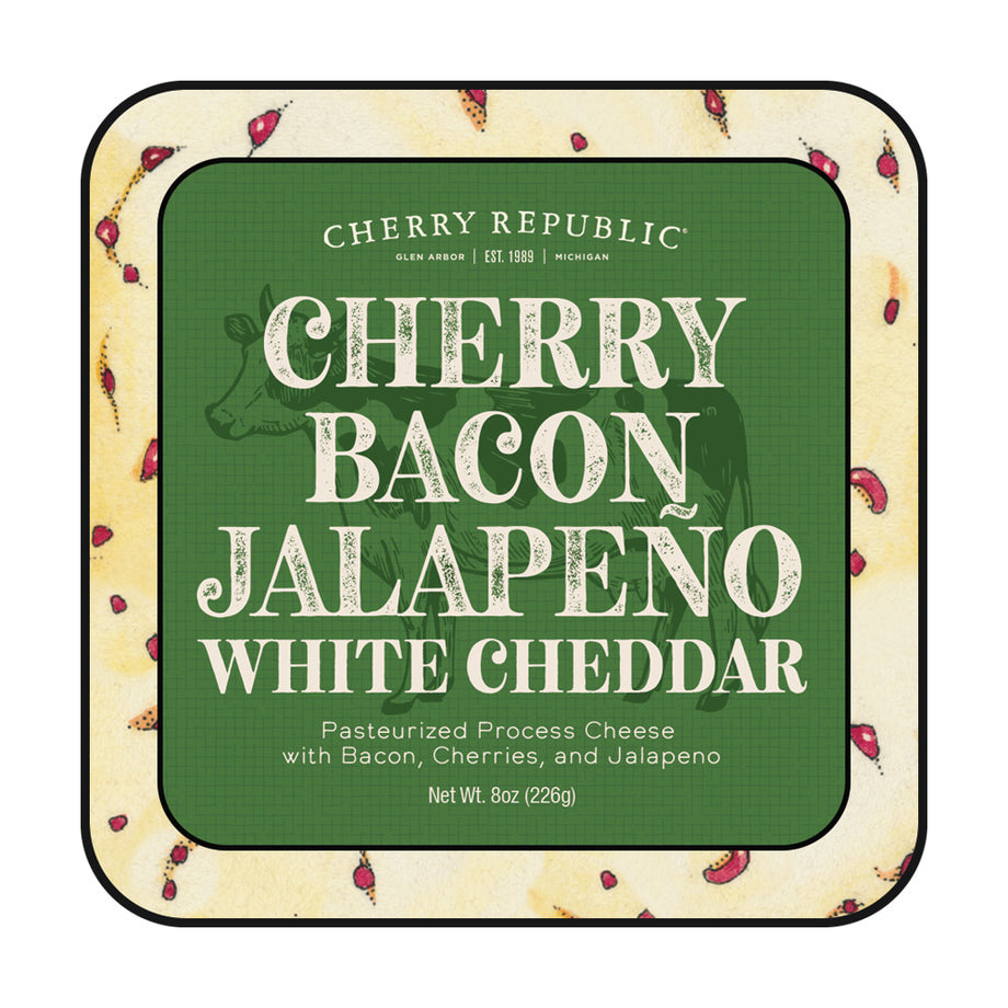 Cherry Bacon Jalapeno White Cheddar | Cherry Republic