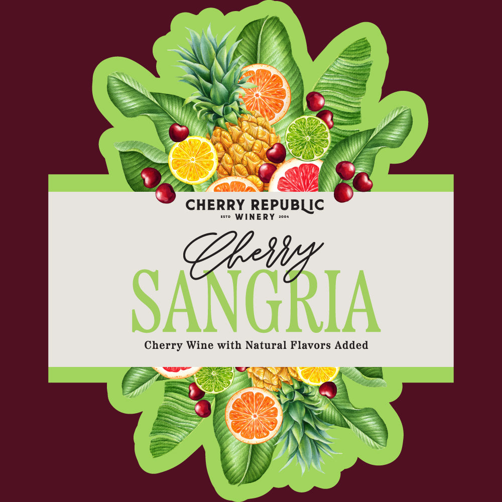 Cherry Republic wine label