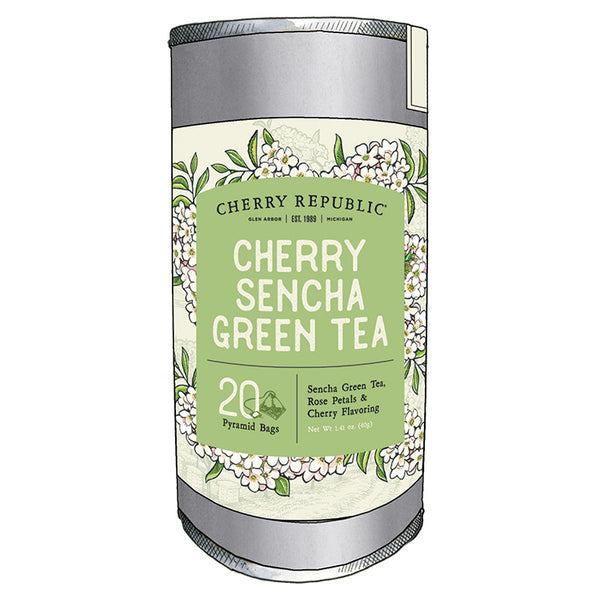 Cherry Sencha Green Tea | Cherry Republic