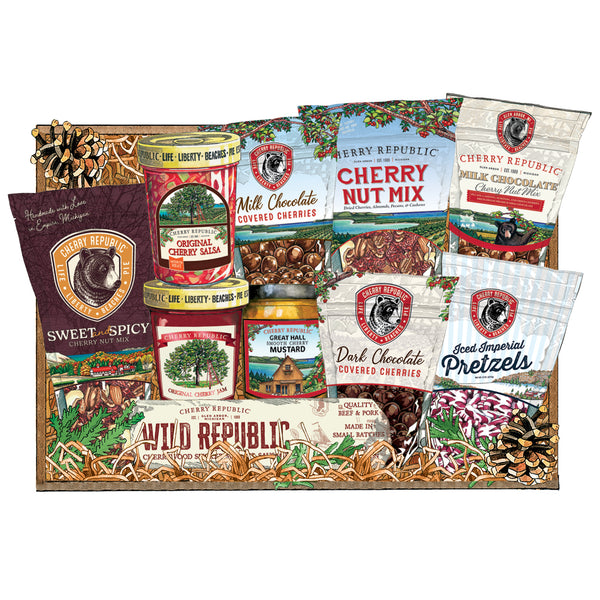 Crowd Pleaser Gift Box of Party Snacks | Cherry Republic