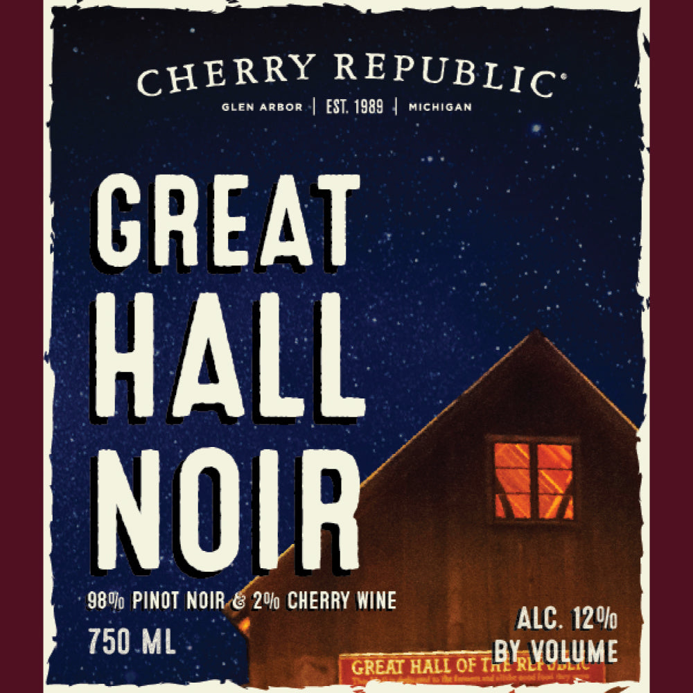 Cherry Republic wine label