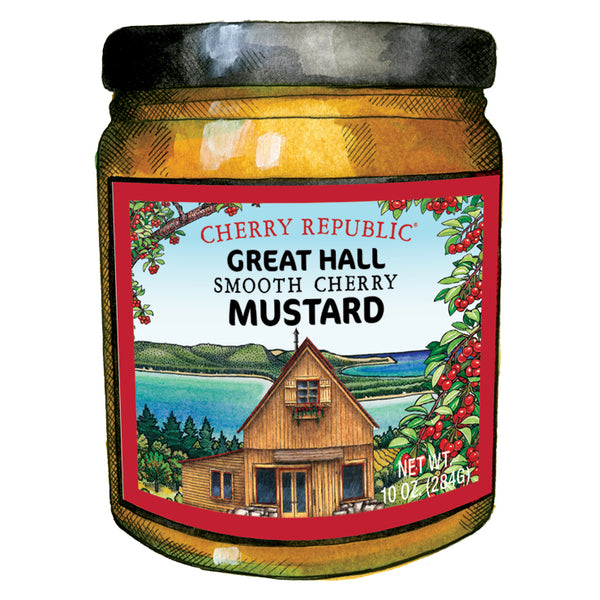 Great Hall Smooth Cherry Mustard | Cherry Republic