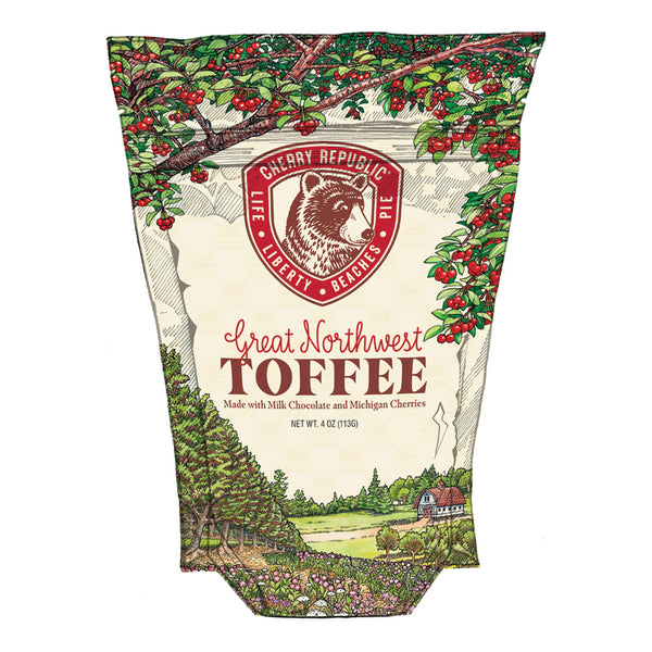 Milk Chocolate Cherry Toffee 4oz – Cherry Republic