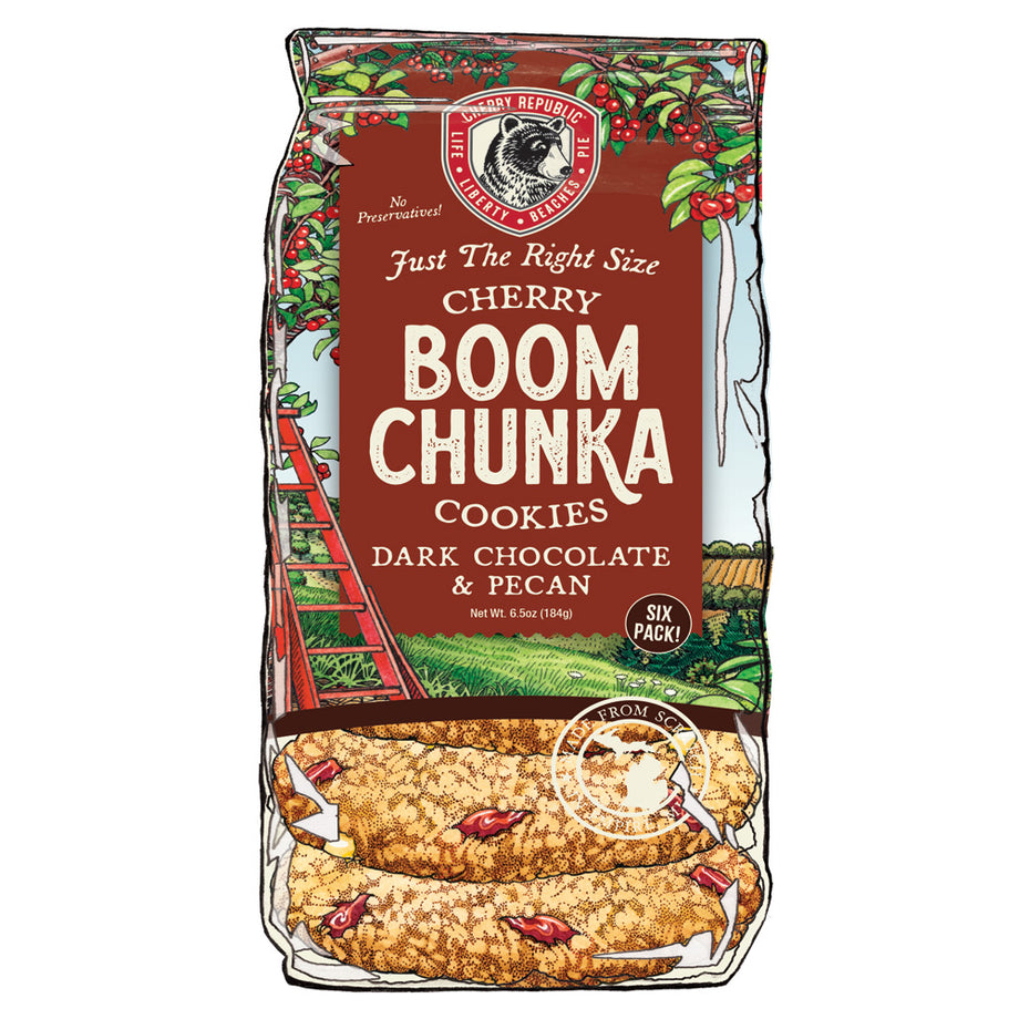 Just the Right Size Cherry Boomchunka Cookies | Cherry Republic