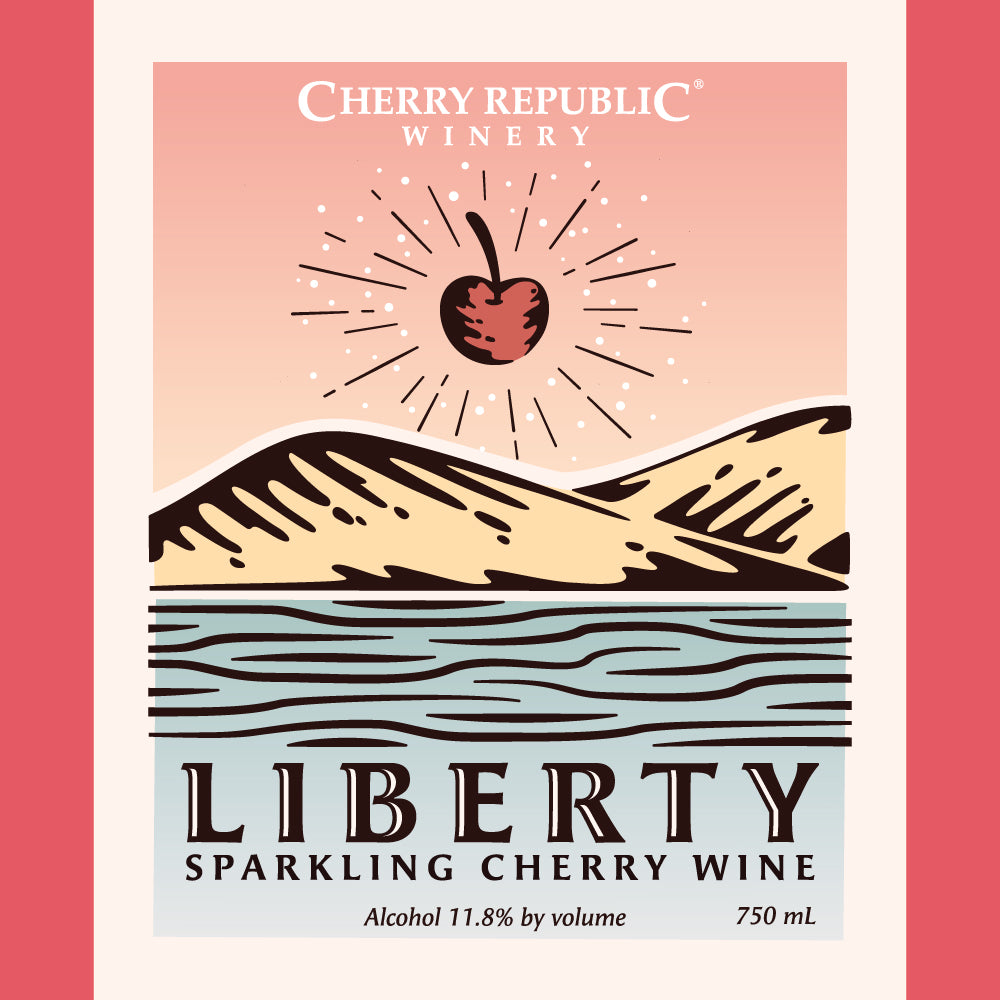 Cherry Republic wine label