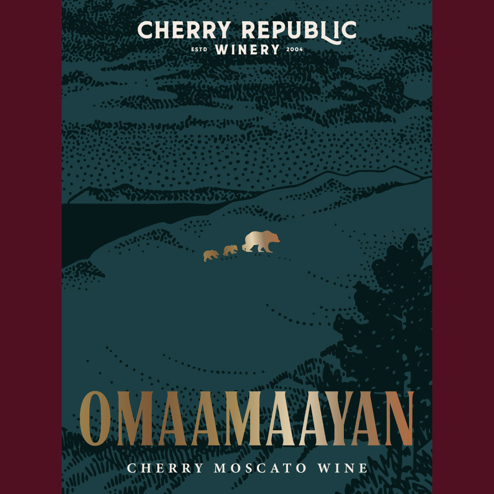 Cherry Republic wine label