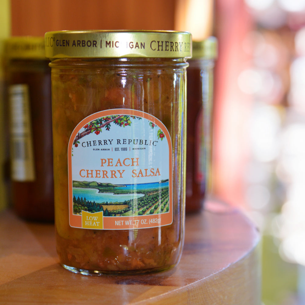 Peach Cherry Salsa