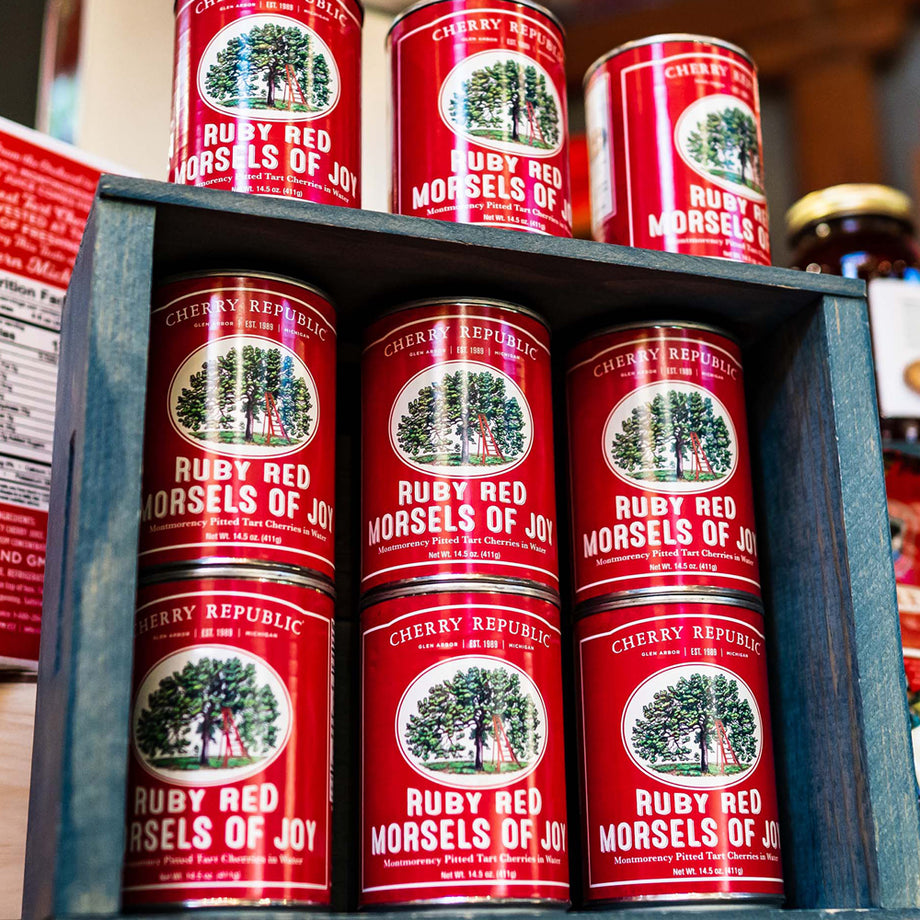 Ruby Red Morsels of Joy - Canned Cherries | Cherry Republic