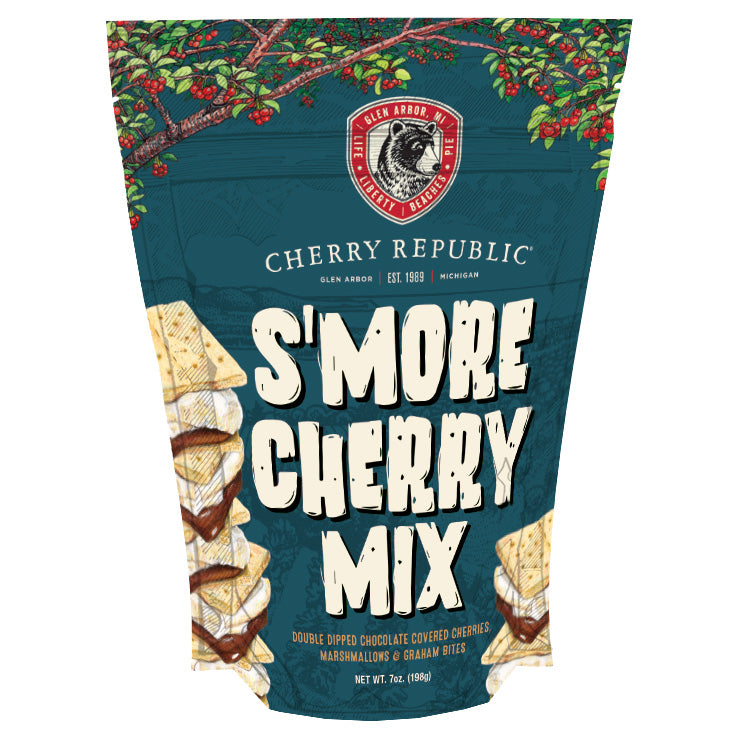 A pack of Cherry Republic smore cherry mix