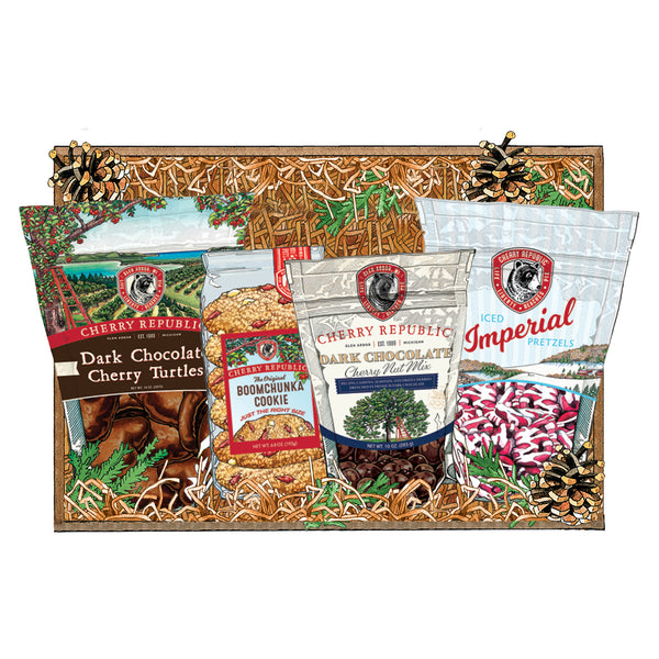 Snowed in Snacker Holiday Snack Box | Cherry Republic