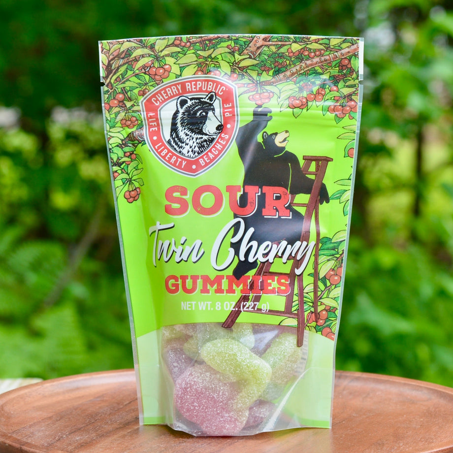 Sour Twin Tart Cherry Gummies | Cherry Republic