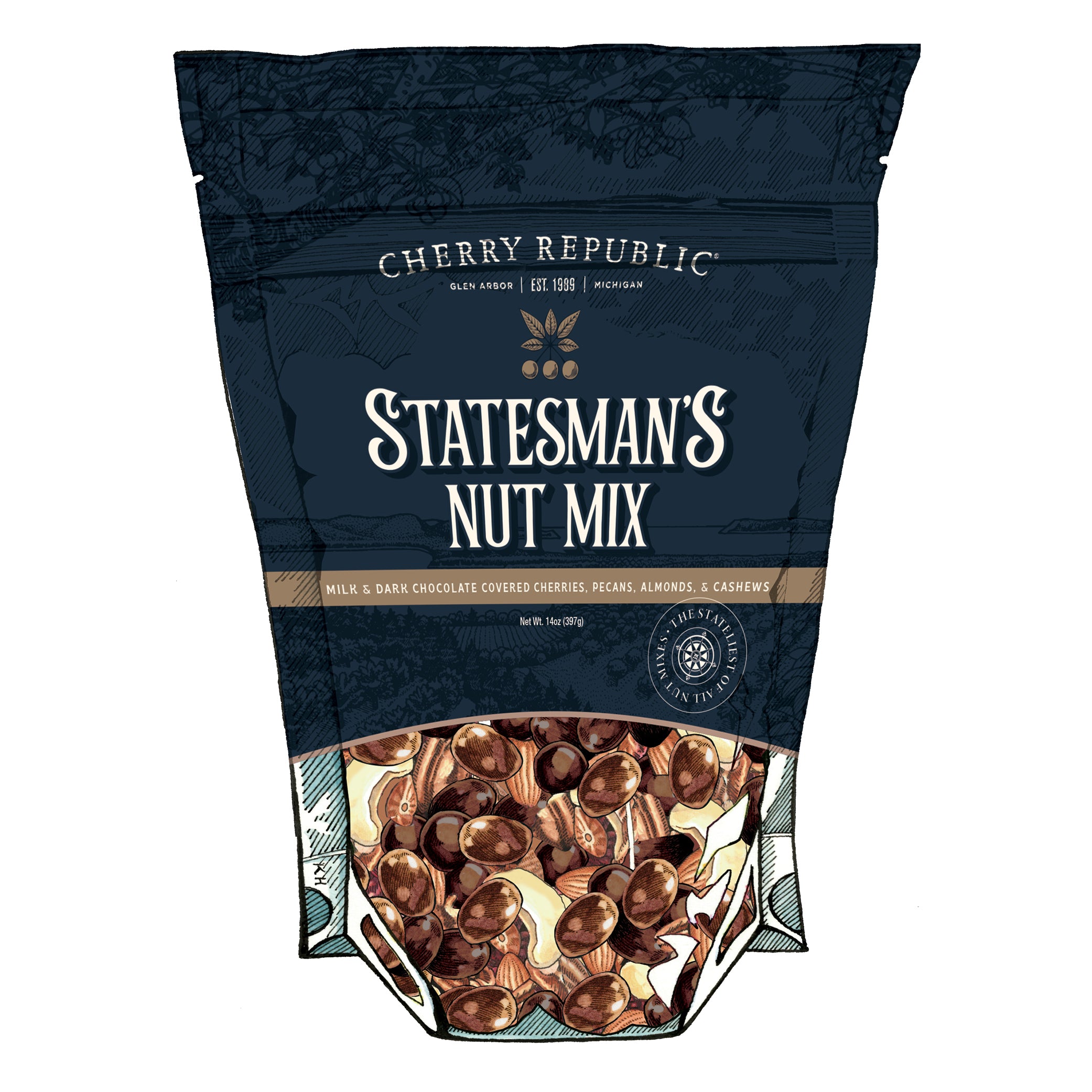 BRIESTA ブリエスタ AmericanSky NUTS Statesman's Fruit and Nut Mix | Cherry Republic